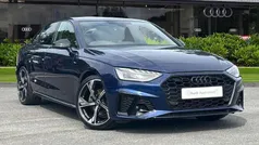 Blue Used 2024 Audi A4 Black Edition Sedan | £26,995 (Fair price)