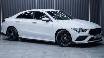 White Used 2022 Mercedes CLA180 AMG Line Premium Sedan | £22,991 (Fair price)