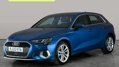 Used Audi A3 Sportback Sport 110 HP (80 kW) 2022 Blue Hatchback