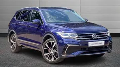 Blue Used 2021 VW Tiguan Allspace R-line SUV | £27,095 (Fair price)