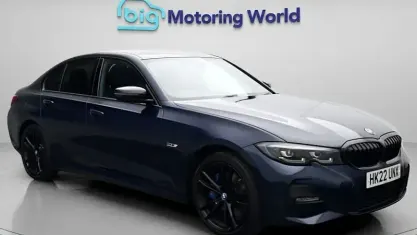 Used BMW 330e M Sport 292 HP (214 kW) 2022 Blue Sedan