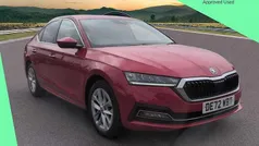 Velvet red metallic Used 2022 Skoda Octavia SE L Hatchback | £14,295 (Fair price)