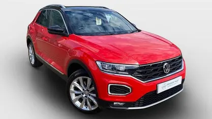 Used VW T-Roc SEL 150 HP (110 kW) 2020 Red SUV