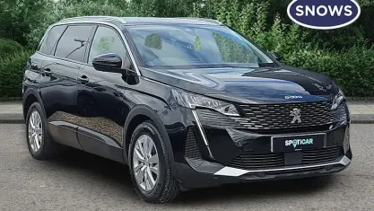 Used Peugeot 5008 Active+ 131 HP (96 kW) 2022 Black SUV