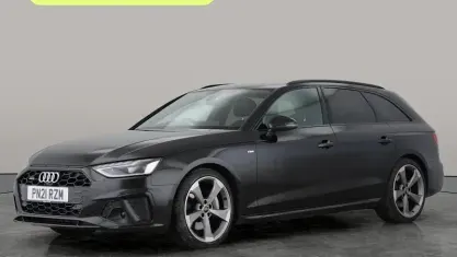 Used Audi A4 Black Edition 265 HP (194 kW) 2021 Black Estate