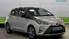 Silver Used 2020 Toyota Yaris Hybrid Hatchback | £12,345 (Good price)