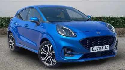Used Ford Puma ST-Line 125 HP (91 kW) 2020 Blue SUV