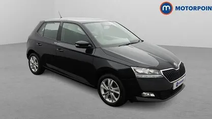 Used Skoda Fabia SE 75 HP (55 kW) 2019 Black Hatchback