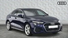 Blue Used 2022 Audi A3 S-Line Sedan | £22,200 (Fair price)