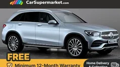 Silver Used 2022 Mercedes GLC300 AMG Line Premium Estate | £32,997 (Fair price)