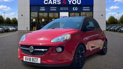 Used Vauxhall Adam S 70 HP (51 kW) 2018 Red Hatchback