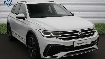Used VW Tiguan R-line 150 HP (110 kW) 2023 White SUV