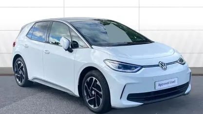 New VW ID.3 Pro 150 kW (204 HP) 2025 White Hatchback