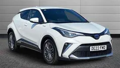 White pearl Used 2022 Toyota C-HR SUV | £20,191 (Fair price)