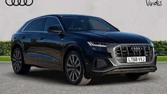 Black Used 2018 Audi Q8 S-Line SUV | £35,277 (Fair price)
