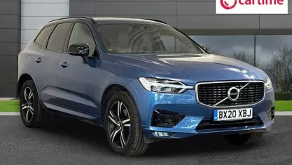 Used Volvo XC60 R-Design 250 HP (183 kW) 2019 Blue SUV