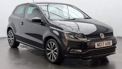 Black Used 2017 VW Polo Edition Hatchback | £8,450 (Fair price)