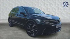 Black Used 2021 VW Tiguan R-line SUV | £25,500 (Fair price)
