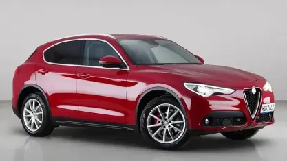 Used Alfa Romeo Stelvio Edizione Speciale 210 HP (154 kW) 2018 Red SUV