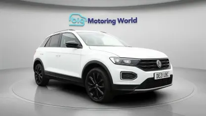 Used VW T-Roc Black Edition 150 HP (110 kW) 2021 White SUV