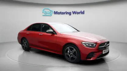 Used Mercedes E300 AMG line 306 HP (225 kW) 2022 Red Sedan