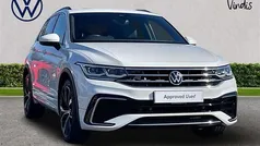 White Used 2021 VW Tiguan R-line SUV | £26,807 (Fair price)