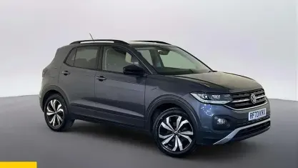 Used VW T-Cross Black Edition 95 HP (69 kW) 2023 Grey SUV