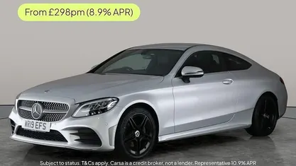 Used 2019 Mercedes C200 AMG line Coupe | £18,361 (Good price)