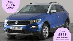 Blue Used 2021 VW T-Roc Design SUV | £15,031 (Fair price)