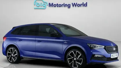 Used Skoda Scala Monte Carlo 150 HP (110 kW) 2023 Blue Hatchback