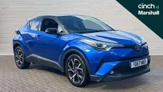 Blue Used 2017 Toyota C-HR SUV | £15,087 (Fair price)