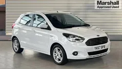 White Used 2018 Ford Ka Plus Zetec Hatchback | £8,780 (Fair price)