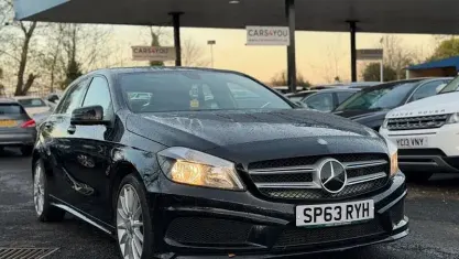 Used Mercedes A220 AMG 170 HP (125 kW) 2013 Black Hatchback