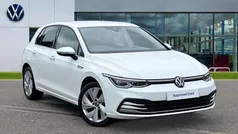 White Used 2023 VW Golf VIII Style Hatchback | £22,585 (Fair price)