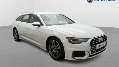 Used Audi A6 S-Line 299 HP (219 kW) 2023 White Estate
