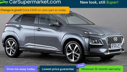 Used Hyundai Kona Premium 120 HP (88 kW) 2020 Grey SUV