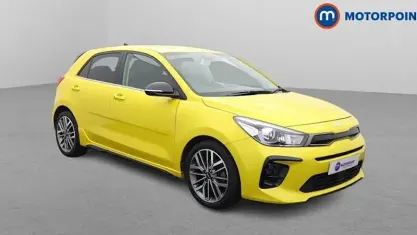 Used Kia Rio GT-Line S 120 HP (88 kW) 2022 Yellow Hatchback