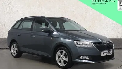 Grey Used 2019 Skoda Fabia SE L Estate | £12,291 (Fair price)