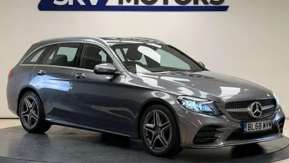 Used Mercedes C300 AMG Line Premium 258 HP (189 kW) 2018 Grey Estate