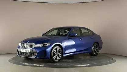 Used BMW 330e M Sport 292 HP (214 kW) 2023 Blue Sedan