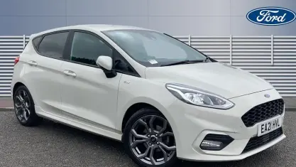 Used Ford Fiesta ST-Line 95 HP (69 kW) 2021 White Hatchback