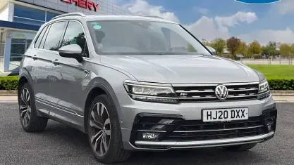 Used VW Tiguan R-line 150 HP (110 kW) 2020 Silver SUV