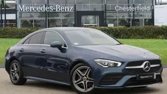Blue Used 2022 Mercedes CLA200 AMG Line Premium Coupe | £24,185 (Fair price)