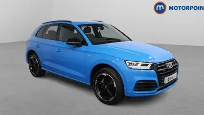 Używany Audi Q5 Black Edition 190 KM (139 kW) 2020 Niebieski SUV