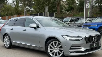 Used Volvo V90 Inscription 235 HP (172 kW) 2018 Silver Estate