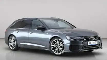 Used Audi A6 Black Edition 204 HP (150 kW) 2021 Grey Estate