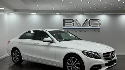 Used Mercedes C220 170 HP (125 kW) 2015 White Sedan