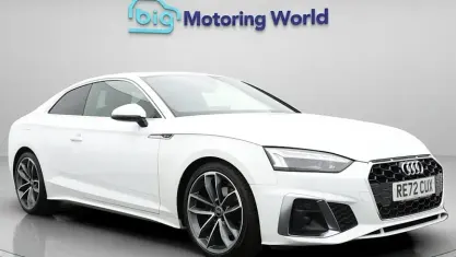 Used Audi A5 S-Line 150 HP (110 kW) 2022 White Coupe