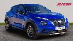 Tallic magnetic blue Used 2024 Nissan Juke N-Connecta SUV | £20,975 (Fair price)