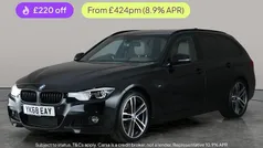 Black Used 2018 BMW 320 M Sport Estate | £15,576 (Fair price)